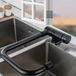 Sans marque Robinet de cuisine Noir - Robinet de cuisine - Ouverture de fenêtre - Conception pliable - 75 mm de hauteur
