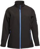 Pen Duick Atlantic Veste softshell 3 lagen dames zwart/royaal S