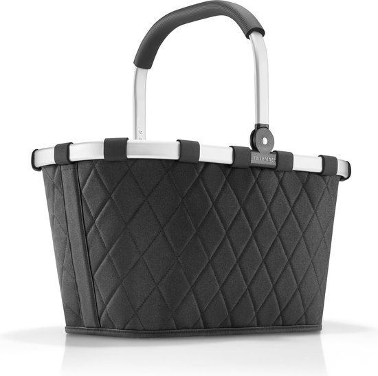 Reisenthel Carrybag Boodschappenmand - 22L - Rhombus Black Zwart