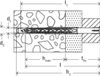 Fischer 50-delige Constructiepluggen- en schroevenset SXRL 10x60 T