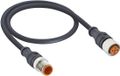 Lutronic 1089 Câble de connexion capteur/actionneur M12 Nombre de pôles : 4 Connecteur, droit 1,50 m