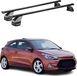 Omac Barres de toit transversales en acier pour Hyundai I20 II Coupé 2014-2020