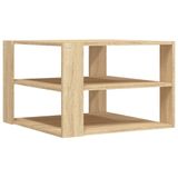VidaXL Salontafel Sonoma eiken 59.5x59.5x40 cm