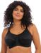 Elomi Energise Grote maten Sport bh – Zwart - 80F (EU)