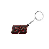 Pecco Key Ring Unisex, Multi, One Size, Meerkleurig., Eén maat, Klassiek
