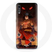 Maniacase Hoesje voor Huawei P30 Lite Luffy Gear 5 One Piece Manga