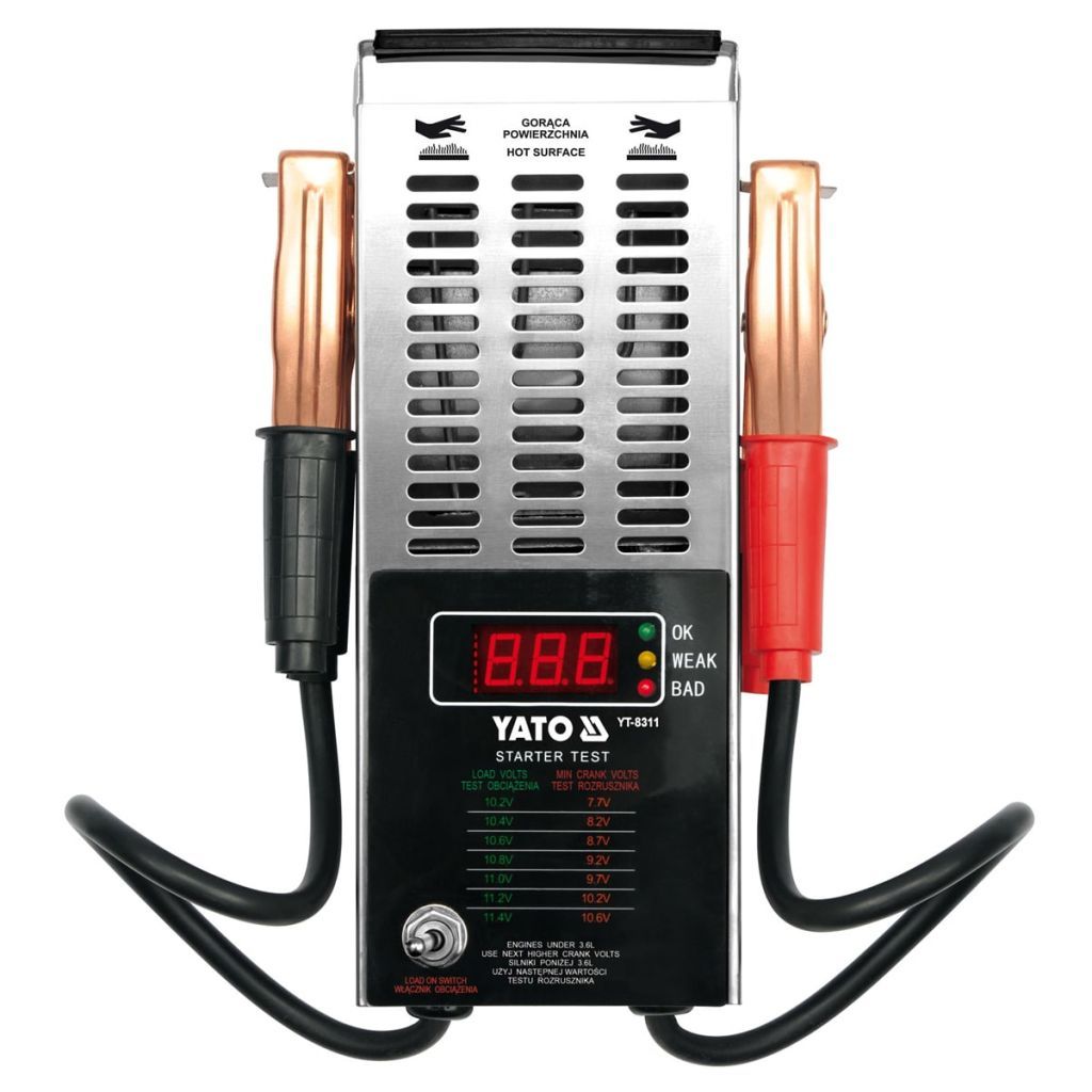 YATO Digitale batterij tester 12 V