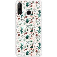 P30 Lite Cactus Bedrukt siliconen hoesje