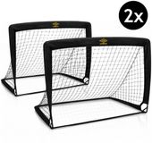 Umbro Pop-Up Voetbaldoel Set van 2 - 120 x 90 x 90 cm - Zwart