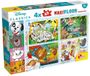 Lisciani Disney Maxifloor Puzzle 4 x 48 Classics