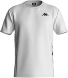 Kappa Irateko T-shirt Heren XL Wit Katoen