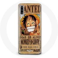 One Piece Manga Luffy zoek poster Maniacase Etui voor Samsung Galaxy A50