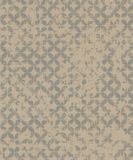 City Romance Behang Geometrisch Patroon Beige-Blauwgrijs Vliesbehang