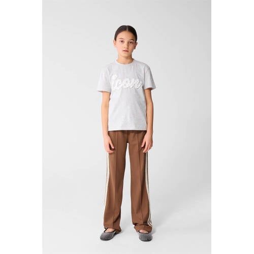 Shoeby casual broek bruin Meisjes Polyester Effen - maat 134/140