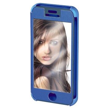 Hama Mirror blauw, zilver / iPhone 5/5s