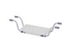 HOMCOM Siège de Baignoire Suspendu Réglable 73-83L x 22l x 18H cm Blanc