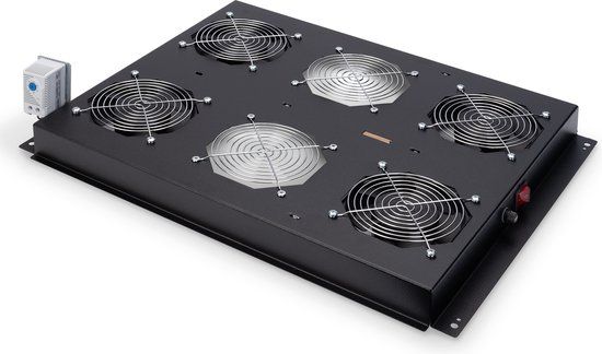 DIGITUS ASSMANN Elektronic GmbH Dachlüftereinheit Unique 4 Lüfter schw.