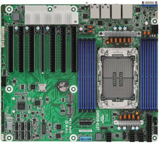 Asrock GNRD8-2L2T moederbord LGA 4710 (Socket E2) SSI CEB