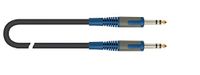 Quiklok RKSI/202-1 instrumentenkabel (1 meter) Jack stereo/gebalanceerd