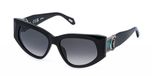 Just Cavalli SJC169V Lunettes de soleil Femme œil de chat Noir/Gris