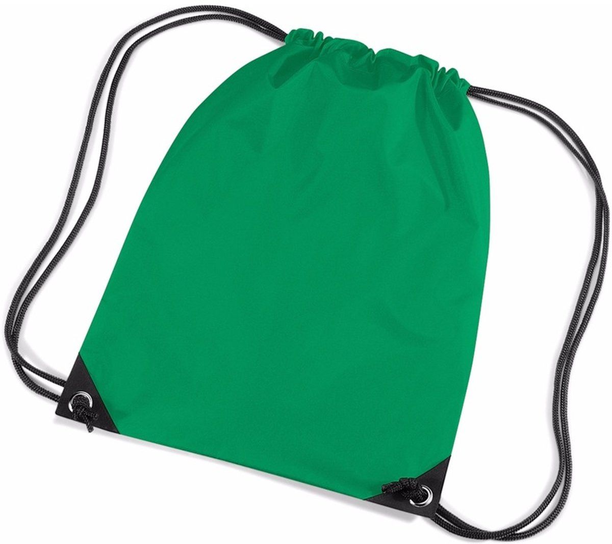 Bagbase Gymtas - Met Rijgkoord - 12 Liter - Grasgroen - Nylon - Groen