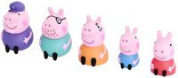 Peppa Pig Figuur 5 Familie Vingers Roze Kinderen