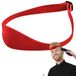 Tondeuse guide - Silicone neckline template - Fade and taper guide - Rouge - For DIY hairstyles