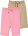 Vertbaudet Set wijde broek baby meisjes roze 68