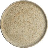 Olympia Canvas assiettes rondes borden met smalle rand crème 26,5cm