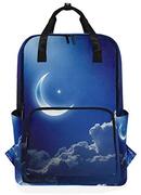 FANTAZIO Crescent Moon Rugzak Casual Daypack