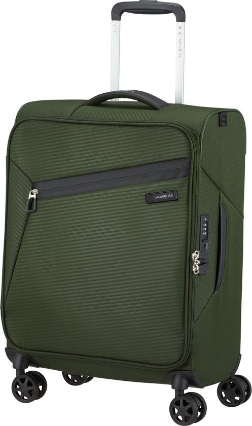 Samsonite Litebeam Spinner 66cm - Climbing Ivy - Expandable - 4 Wheels - rPet
