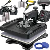 VEVOR Warmteoverdracht Printer 8 in 1 Digitale Swing Hittepers Machine 38 x 38 cm