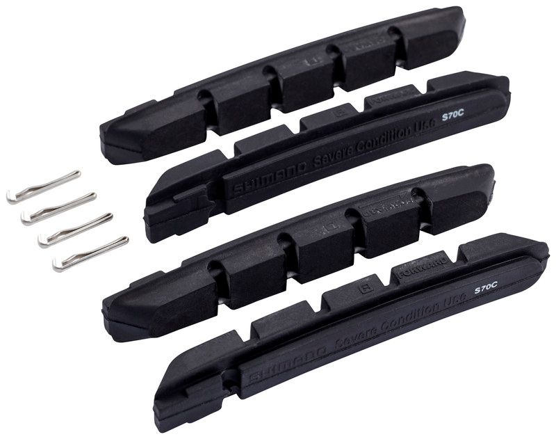 Shimano S70C Remblokken - Zwart - 2 paar
