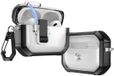 Coverzs Étui AirPods 3 Robuste avec verrou (noir)