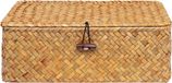 QUVIO Opbergmand - Maat S - Rotan - Bruin