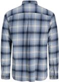 Jack & Jones Geruit Overhemd Lange Mouw Katoen Regular Fit Mannen XS Pacific Coast