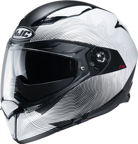 HJC F70 SAMOS WHITE MC10SF FULL FACE HELMET XL