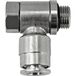 TRU COMPONENTS Haakse koppeling TC-14205580 MPH-G 6-01 Buis-Ø: 6 mm Afm. schroefdraad: G1/8 1 stuk(s)