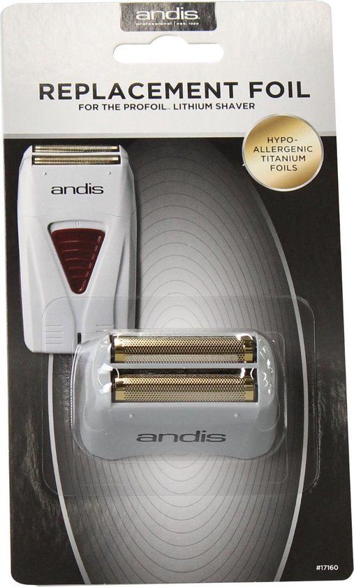 Andis Replacement Foil Lithium Scheerapparaat - Wit
