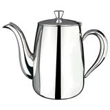 Café Olé Premium koffiepot, 1590 ml, voor 8 personen, roestvrij staal, klassiek koffiepotontwerp met spiegelafwerking, perfecte schenktuit