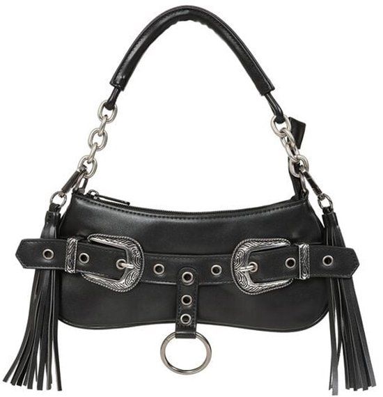 Banned Midnight Rodeo Handbag Dames Handtas - zwart