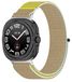 Wigento Samsung Galaxy Watch Ultra 47mm: Elastische sportband met klittenbandsluiting, gemaakt van nylon (model M7)
