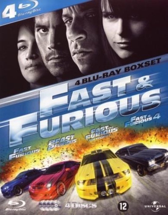 - Fast & Furious 1-4 Boxset (D) [bd]