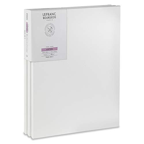 Lefranc & Bourgeois - Spieraam - 50x60cm - Wit voorgegrond canvas
