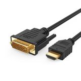 CableCreation CC0303 video kabel adapter 2,01 m HDMI Type A (Standaard) DVI Zwart