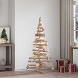 vidaXL KOTKA Kerstboom, 150 cm, massief grenenhout, naturel