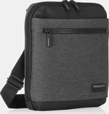 Hedgren CHIP slanke crossbodytas met 1 compartiment en RFID-bescherming – Waterafstotend - Stlylish Grey