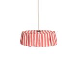 NOBODINOZ - Abat-jour Vibes - Rouge - Voile de coton bio