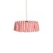 NOBODINOZ - Abat-jour Vibes - Rouge - Voile de coton bio
