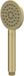 IVY Handdouche Rond 9 cm Satin Spray - Geborsteld Mat Goud PVD